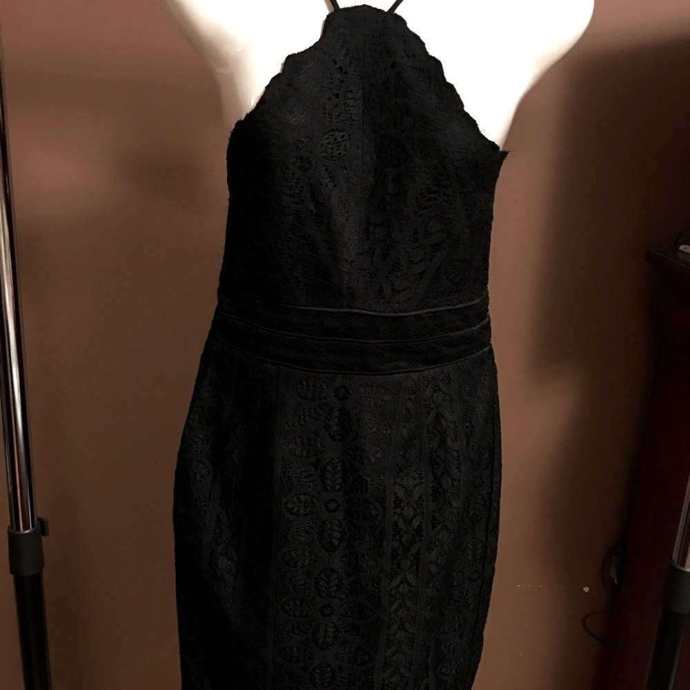 New Marciano black evening dress